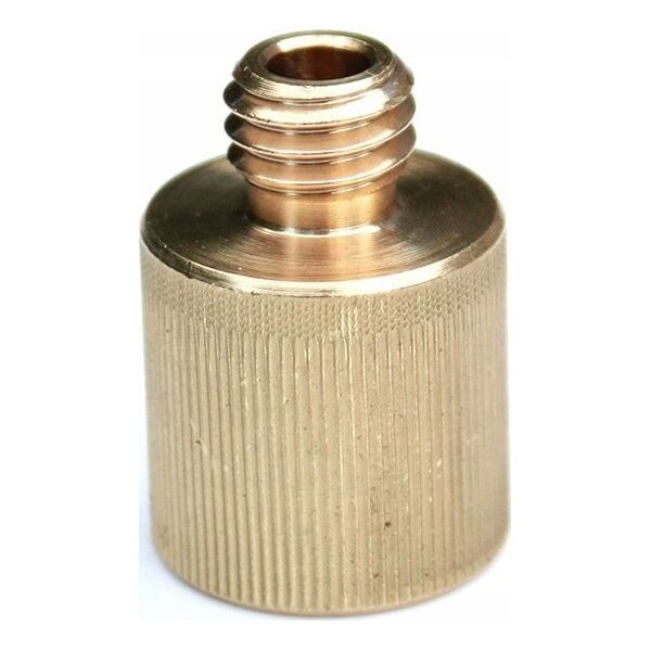 Rycote Rycote Brass 3/8" M to 5/8" F screw adaptor