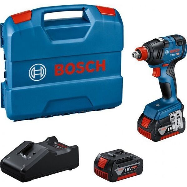 Klucz udarowy Bosch GDX 18V-200 2X4,0 LI-ION L-CASE (06019J2206)