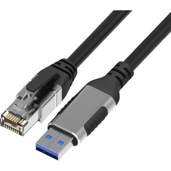 PremiumCord PremiumCord Ethernetový kabel USB3.2 na LAN RJ45 10/100/1000, 1m