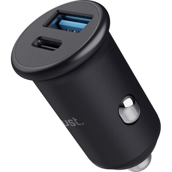 Ładowarka Trust TRUST autonabíječka MAXO 38W, 1x USB-C, 1x USB