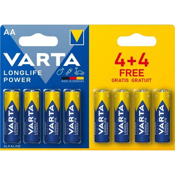 Varta Varta LR6/4+4 Longlife POWER 4906