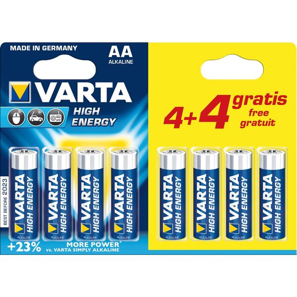 Varta Varta LR6/4+4 Longlife POWER 4906