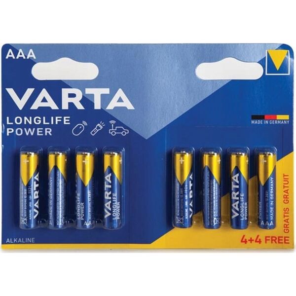 Varta Varta LR03/4+4 Longlife POWER 4903