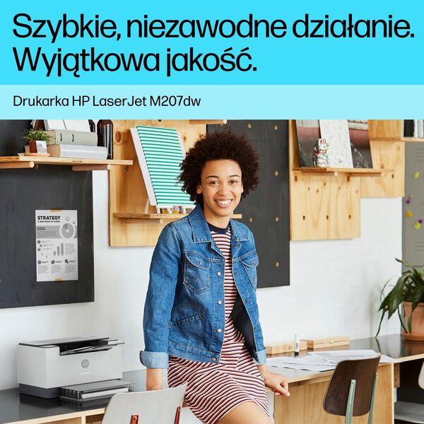 Drukarka laserowa HP Drukarka LaserJet M207dw 8J9K9F