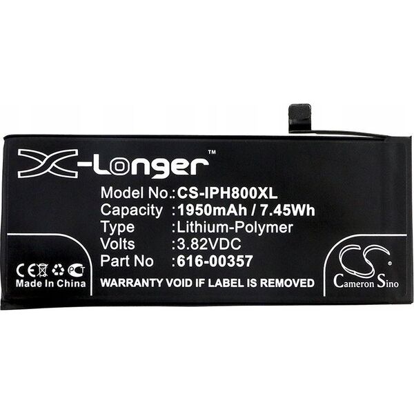 Bateria Cameron Sino Akumulator Bateria typ 616-00357 616-00358 do Apple iPhone 8 iPhone8 A1863 / CS-IPH800XL