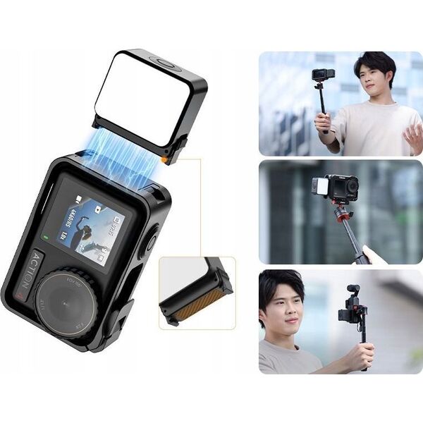 Ulanzi Mini Mała Lampa Diodowa LED IPX5 1,7W  do Kamery DJI ACTION 3 4 / Ulanzi / LM18