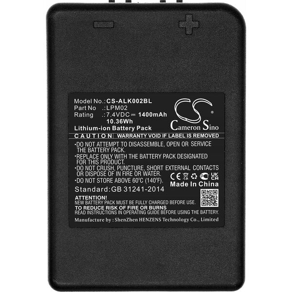 Cameron Sino BATERIA AKUMULATOR LPM02 R0BATT00E08A0 do Autec AJM AJR AJS DJL DJM DJR DJS / CS-ALK002BL