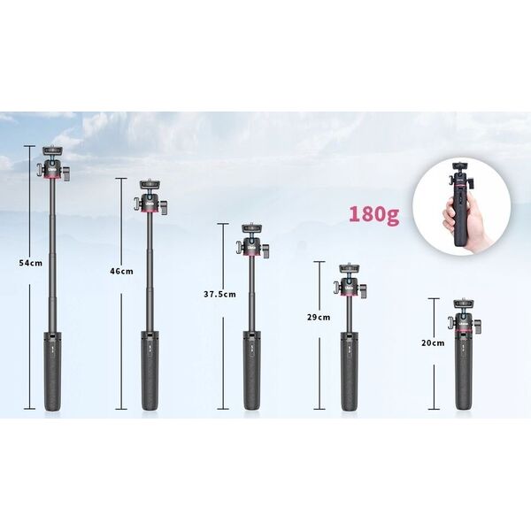 Statyw Ulanzi Statyw Monopod na Telefon Aparat Kamerę Głowica 3D 1/4'' + ISO / Ulanzi / MT-73