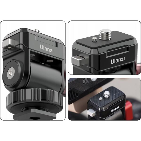 Głowica Ulanzi Profesjonalna Głowica 3D 360  na Monitor Gwint 1/4" / Ulanzi Quick / CO01
