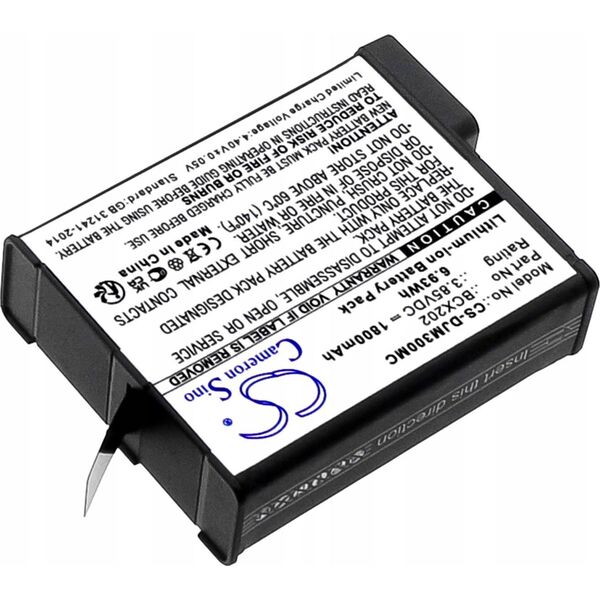 Cameron Sino Akumulator Bateria Typ BCX202 do Kamery DJI Osmo Action 3 Osmo Action 4 / CS-DJM300MC