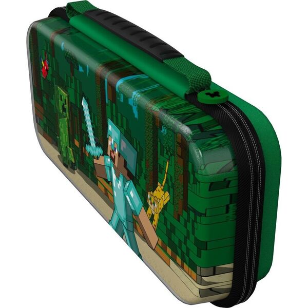 PDP PDP SWITCH Etui na konsole REALMz Minecraft Forest Battle Glow in the Dark