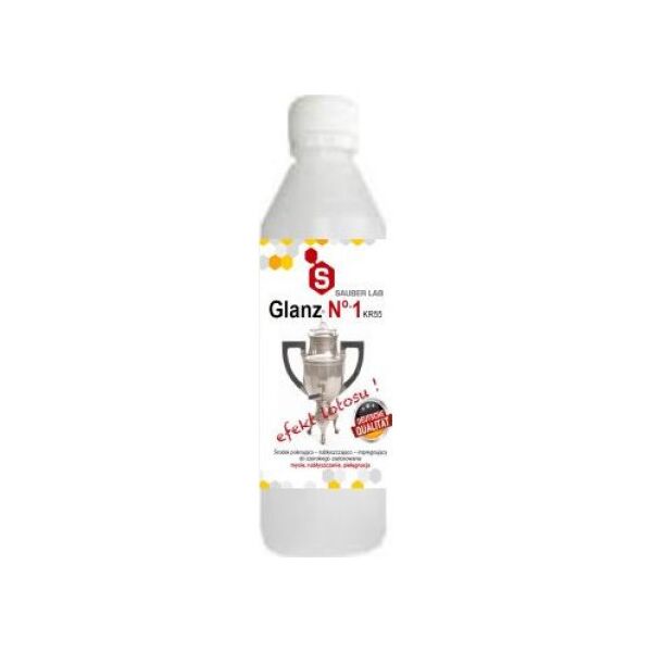 Sauber Sauber Lab KR55 Glanz No.1 - Środek do czyszczenia i pielęgnacji metali - 250 ml 8503634 4038409122562