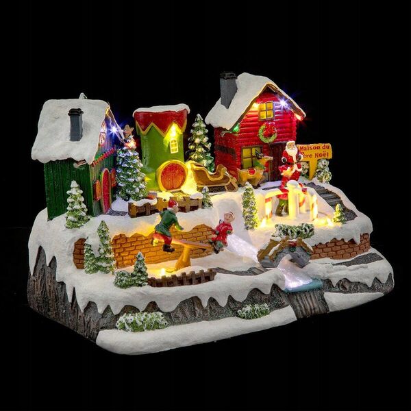 Dekoracja świąteczna Fééric Lights and Christmas Dekoracja świąteczna z oświetleniem, 31 x 19 cm