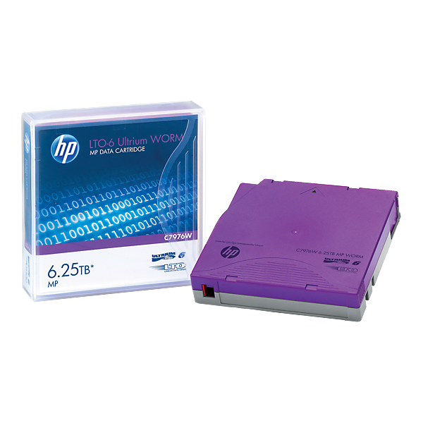 Taśma HP LTO-6 Ultrium 2.5/6.25 TB (C7976W) 769890 887111203878
