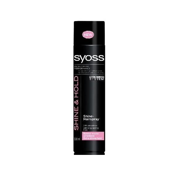 Schwarzkopf Syoss Shine & Hold Lakier do włosów nadający połysk extra mocny 300 ml 895656 9000100590358