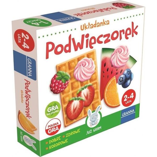 Granna Gra dla dzieci układanka Podwieczorek 00414 GRANNA 10246882 5900221004144