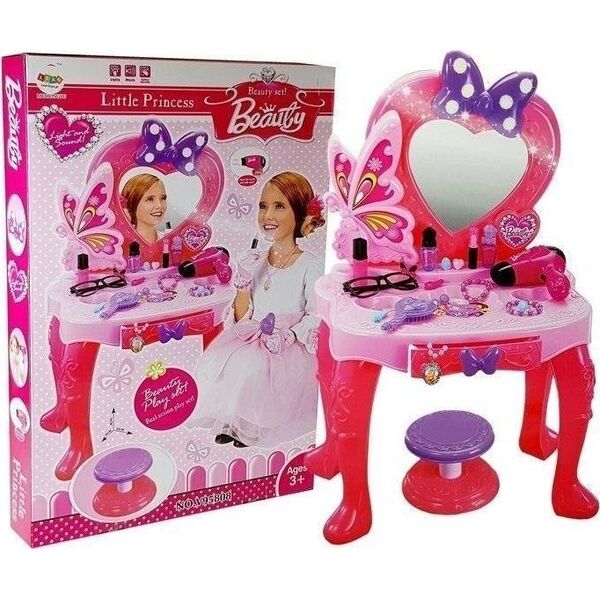 LeanToys Toaletka z lusterkiem 12141064 5905214972783