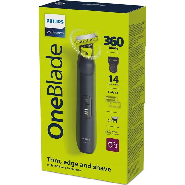 Philips OneBlade Pro 360 QP6542/15 czarny