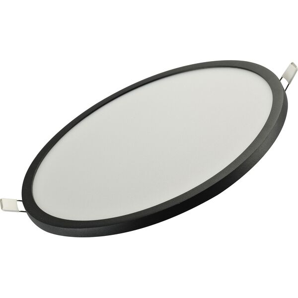 Lampa sufitowa Azzardo Nowoczesny plafon sufitowy czarny AZzardo SLIM ledowy AZ4164 9533777 5901238441649
