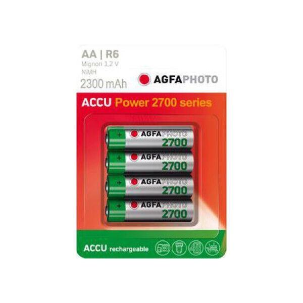 AgfaPhoto Akumulator AA / R6 2300mAh 4 szt. 252241 4250175802718