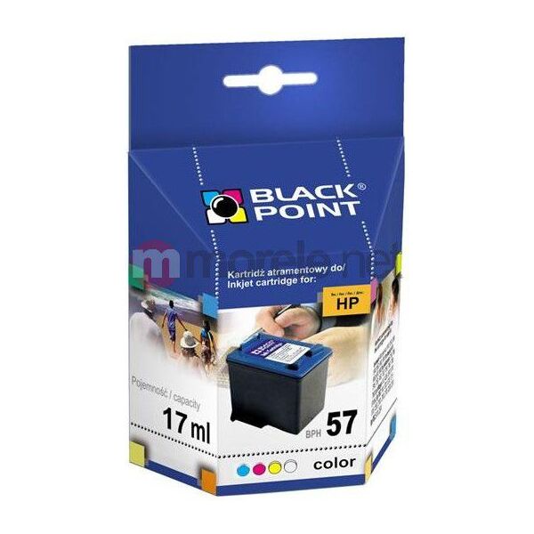 Tusz Black Point tusz BPH 57 (C6657AE nr 57) Color 270085 5907625609401