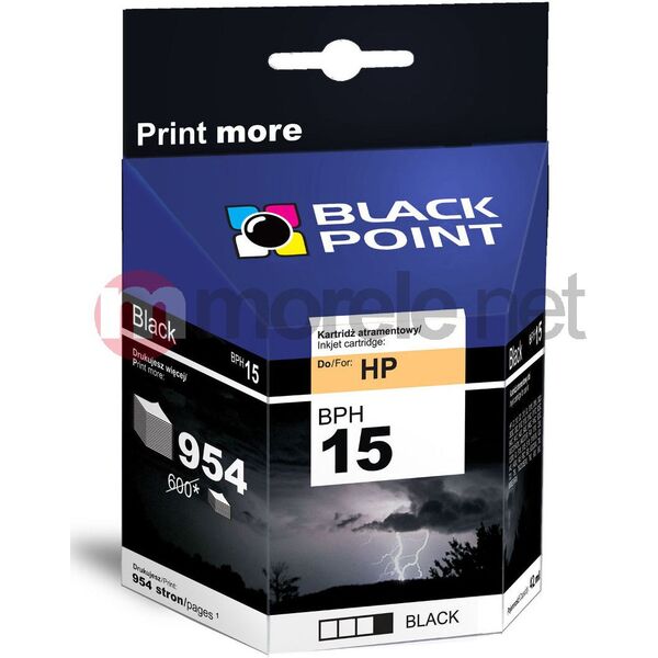 Tusz Black Point tusz BPH15 / C6615NE nr 15 (black) 270096 5907625606974