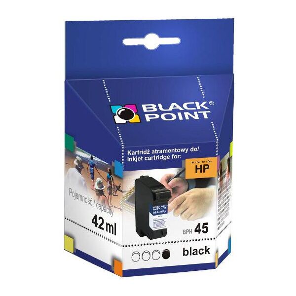 Tusz Black Point tusz BPH 45 / 51645AE nr 45 (black) 270097 5907625606608