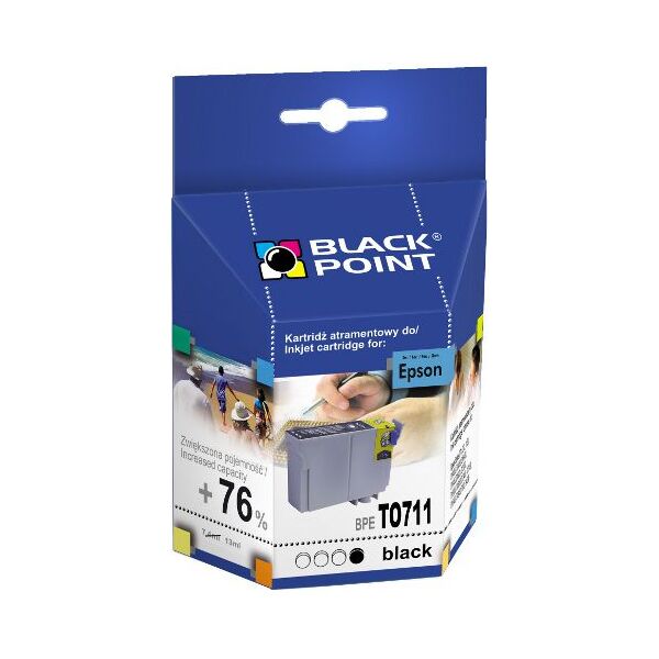 Tusz Black Point tusz BPE T0711 / T071140 (black) 270180 5907625611909