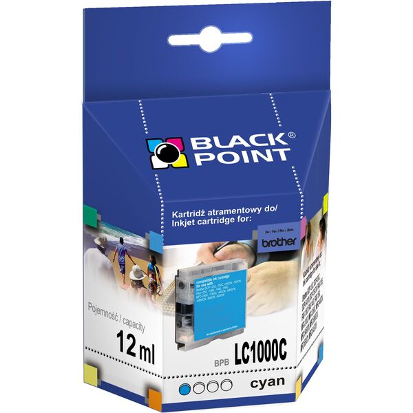 Tusz Black Point tusz BPBLC1000C / LC-1000C (cyan) 270199 5907625611275