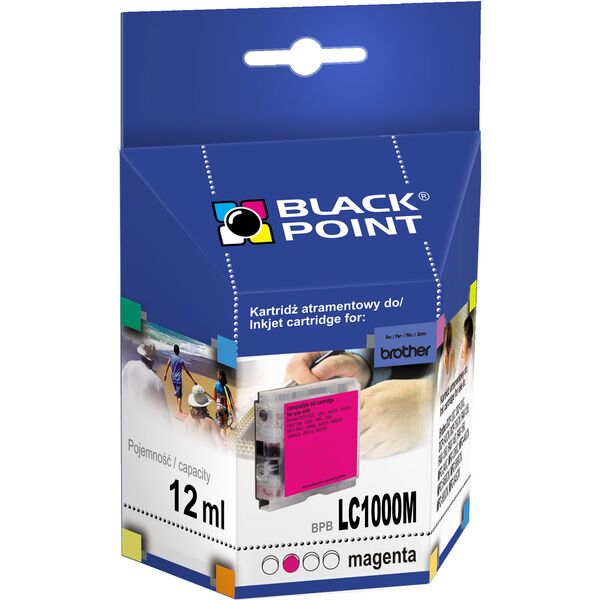 Tusz Black Point tusz BPBLC1000M / LC-1000M (magenta) 270200 5907625611282