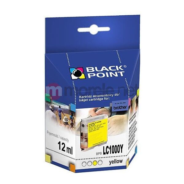 Tusz Black Point tusz BPBLC1000Y / LC-1000Y (yellow) 270201 5907625611299