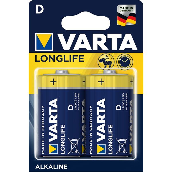 Varta Bateria LongLife Extra C / R14 2 szt. 319705 4008496525263