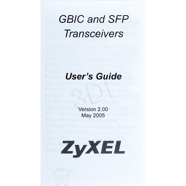 Moduł SFP ZyXEL LX-10-D 331042 4718937510337