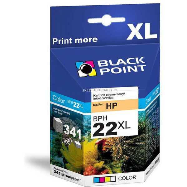 Tusz Black Point tusz BPH22XL / C9352CE nr 22XL (color) 358122 5907625610780