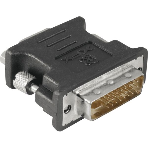 Adapter AV XFX DVI-I - D-Sub (VGA) czarny (MA-AP01-DV1K) 364284 778656052871