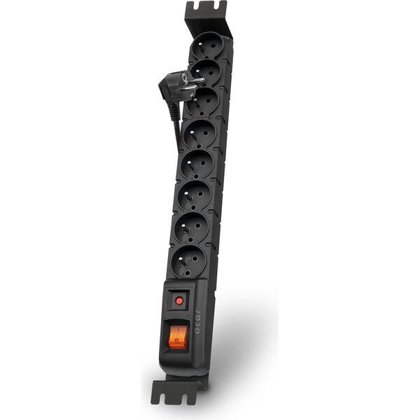 Acar Listwa zasilająca S8 FA RACK 8x 230V PL 5m (ALPACARS8FA05B) 399296 5904743366708