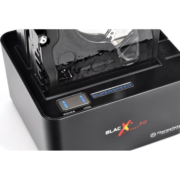 Stacja dokująca Thermaltake 2.5"/3.5" SATA - USB 3.2 Gen 1 BlacX Duet 5G (ST0022) 417997 841163041093