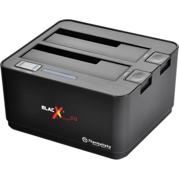 Stacja dokująca Thermaltake 2.5"/3.5" SATA - USB 3.2 Gen 1 BlacX Duet 5G (ST0022) 417997 841163041093