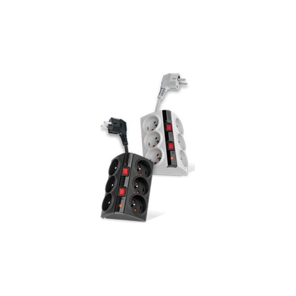 Listwa zasilająca Acar Smart przeciwprzepięciowa 6 gniazd 3 m szara (W0156) 519247 5904743390310