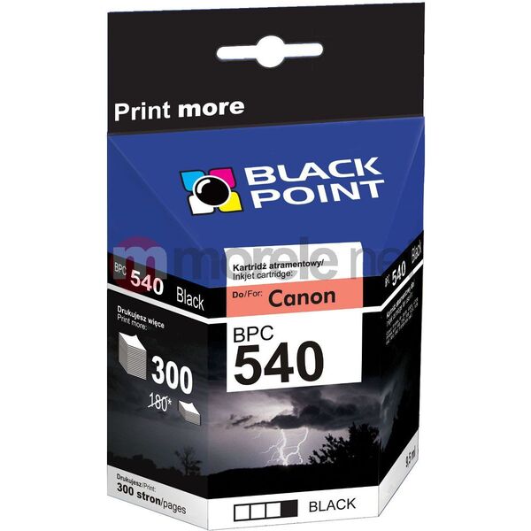 Tusz Black Point PG-540 (BPC540) 586121 5907625619318