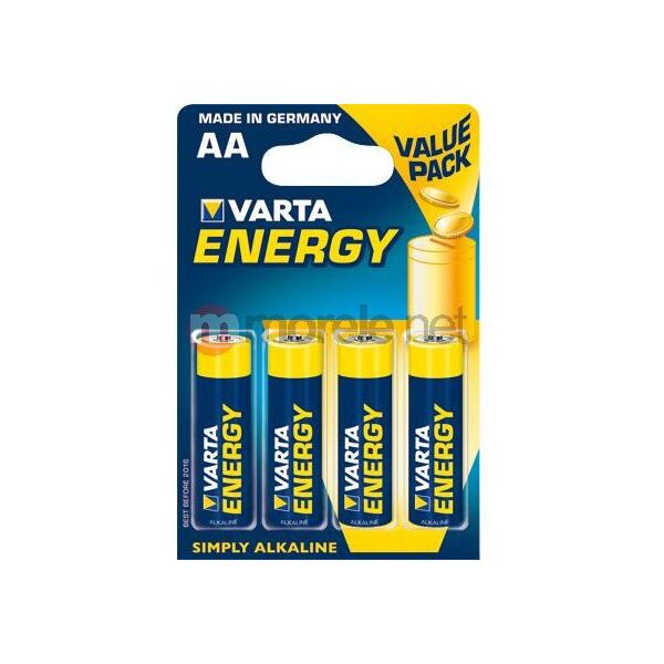 Varta Bateria Energy AA / R6 4 szt. 624839 4008496626434