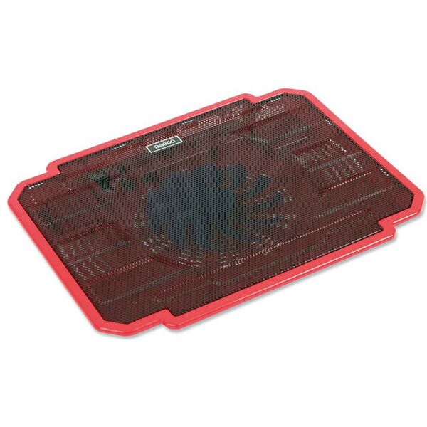 Podstawka chłodząca Platinet COOLER PAD ICE BOX Czerwona 14CM FAN USB (OMNCPIR) 640274 5907595419079