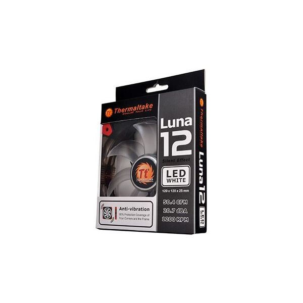 Wentylator Thermaltake Luna 12 LED White (CL-F018-PL12WT-A) 641098 4717964394781