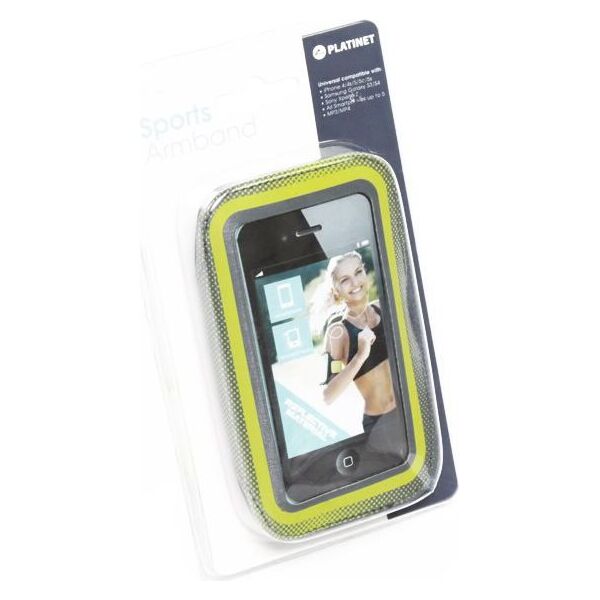 Platinet Opaska Sports Armband Zielona (POSGR) 641349 5907595420563