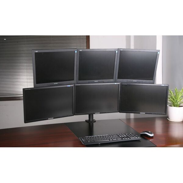 Art Uchwyt biurkowy na 6 monitorów 13" - 20" L-06 (RAMART L-06) 652874 5901812019431