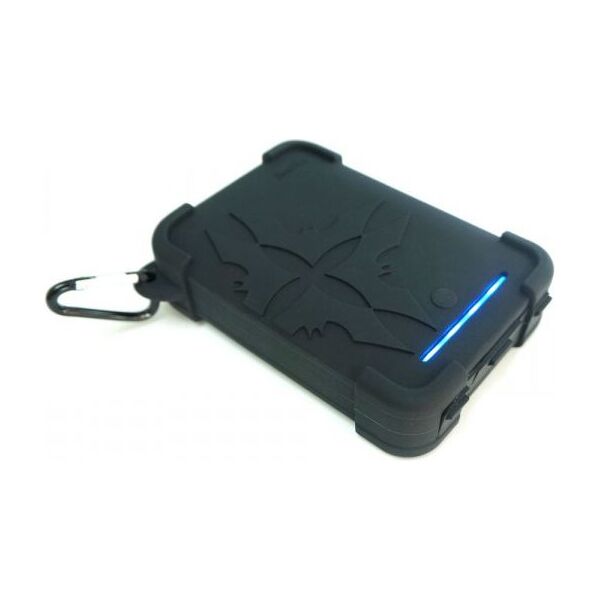 Powerbank iBattz BattSTation Tough Pro 12000mAh Czarno-srebrny 666479 6952319218291