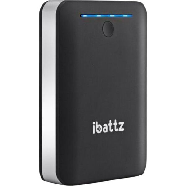 Powerbank iBattz BattSTation Tough Pro 12000mAh Czarno-srebrny 666479 6952319218291