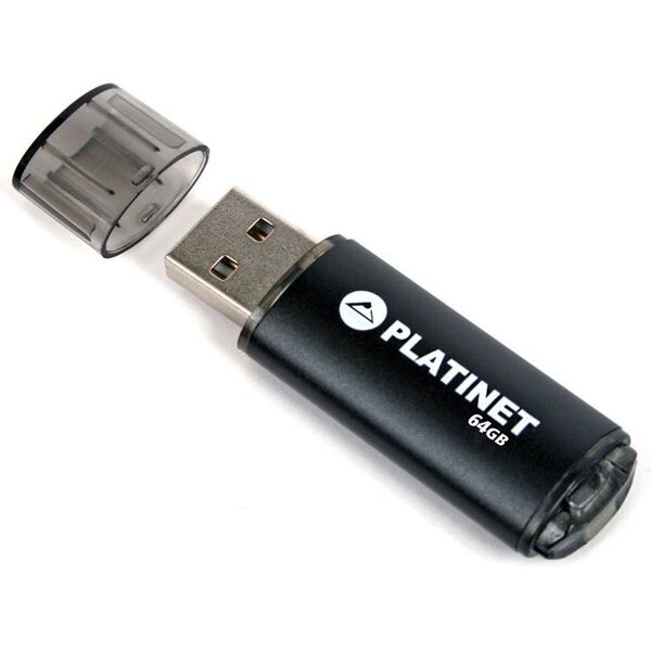 Pendrive Platinet X-Depo, 64 GB  (PMFE64B) 692628 5907595421171