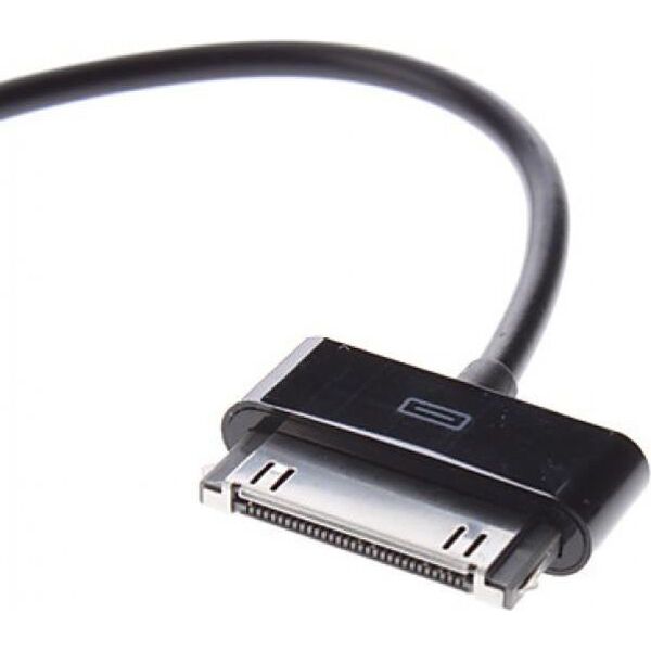 Kabel USB Techly USB-A - Samsung 30-pin 1.2 m Czarny (305113) 697586 8057685305113