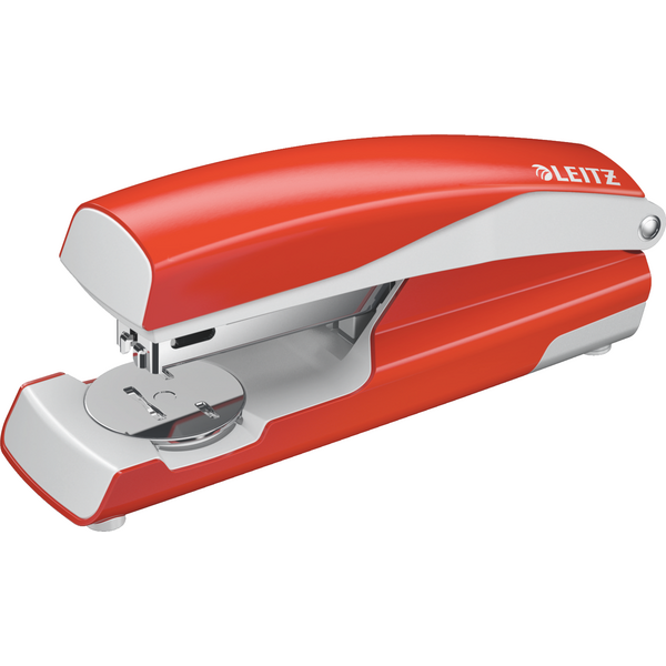 Zszywacz Leitz średni metalowy 30 kartek czerwony (55020020) 711333 4002432101177